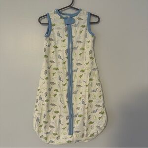 Little Me Dinosaur Print Sleep Sack, 6-9 months, gently used